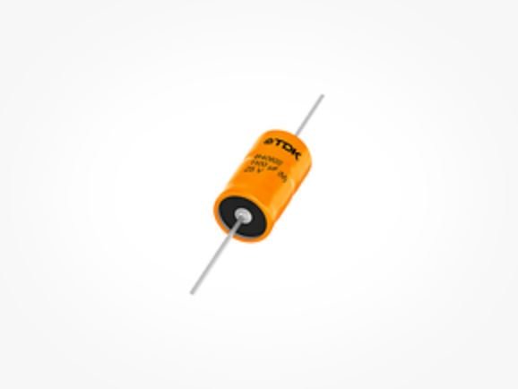 Capacitors: Extended range of axial hybrid-polymer aluminum electrolytic capacitors